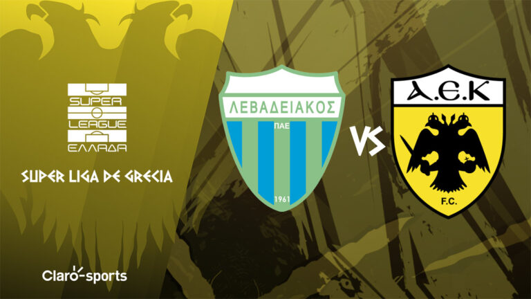 Levadiakos FC vs AEK Atenas, en vivo Superliga de Grecia: Transmisión online, goles y resultado del partido de la jornada 3