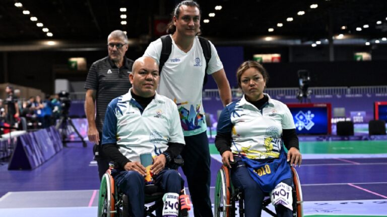 Edilson y Leidy Chica le dan a Colombia un oro más en los Juegos Paralímpicos de Paris 2024