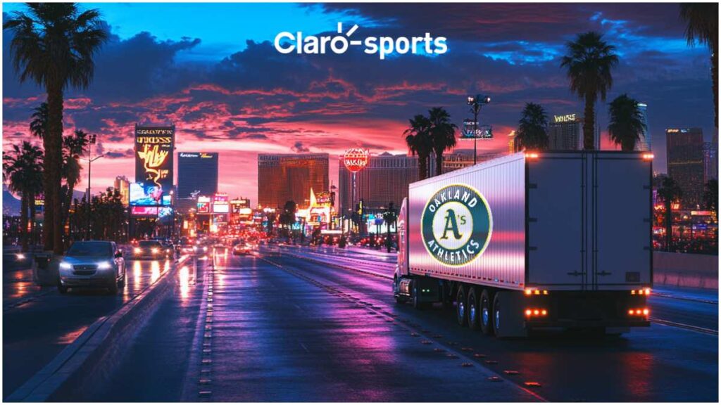 Los Athletics se mudarán en 2028 a Las Vegas | Claro Sports