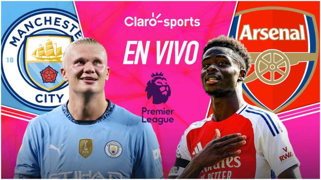 Manchester City vs Arsenal en vivo online la Premier League por Claro Sports