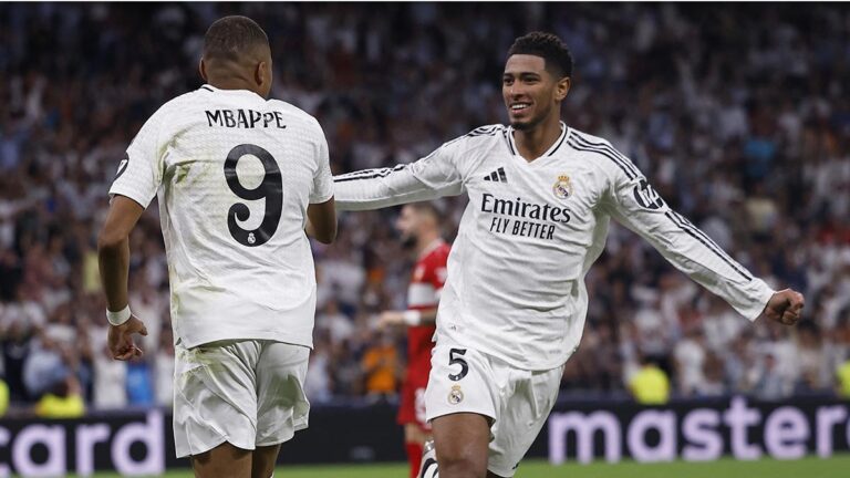 Real Madrid vs Stuttgart: Goooooool de Mbappé con gran asistencia de Rodrygo