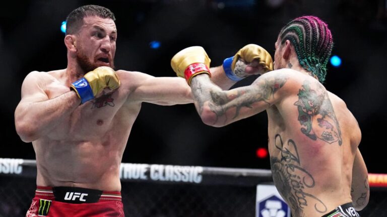 Merab Dvalishvili rompe en llanto al coronarse en UFC 306 tras dominar a Sean O’Malley