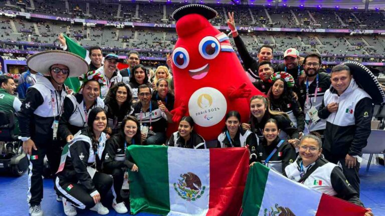 Ángel Camacho y Pauleth Mejía encabezan a la delegación mexicana en la Ceremonia de Clausura de los Juegos Paralímpicos Paris 2024