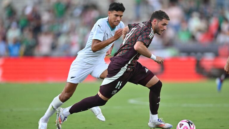 México 1-0 Nueva Zelanda | Julián Quiñones sale lesionado