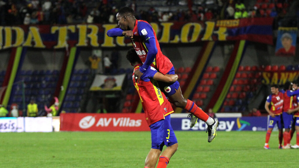 Daniel Moreno celebra el gol. - Vizzor Image.