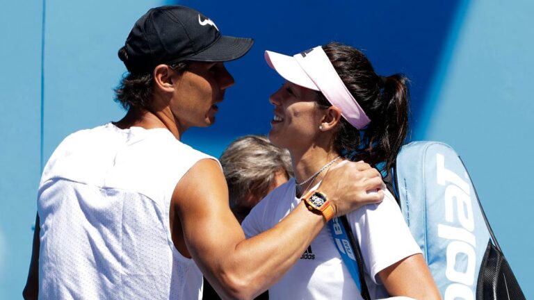 Garbiñe Muguruza recomienda el retiro a Rafa Nadal: “Es hora de disfrutar”