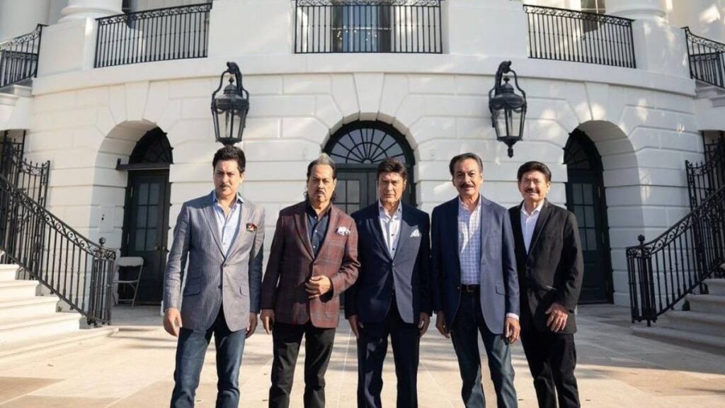 Los Tigres del Norte son homenajeados en la capital estadounidense. Instagram. @lacasablanca