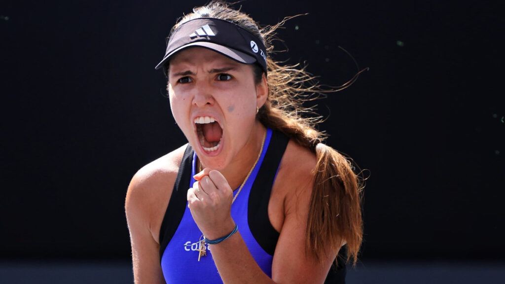 María Camila Osorio, en el Abierto de Guadalajara 2024. - @WTAGuadalajara.