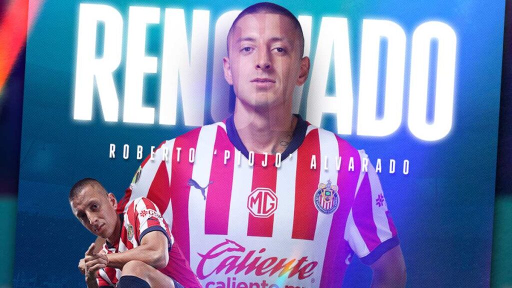 Chivas anuncia la renovación del Piojo Alvarado y Alan Mozo