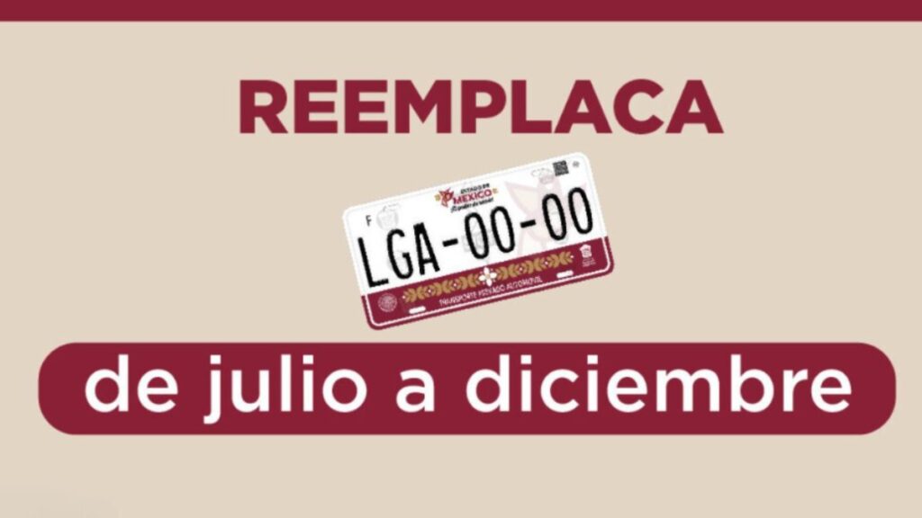 Entérate del proceso de reemplacamiento en el Estado de México: Te contamos si lo tienes qué hacer y qué tienes que hacer