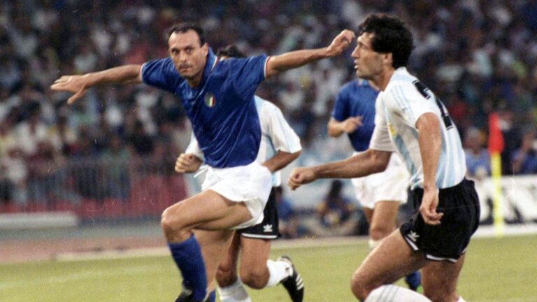 Muere Salvatore Schillaci, el máximo goleador en el Mundial de Italia 90