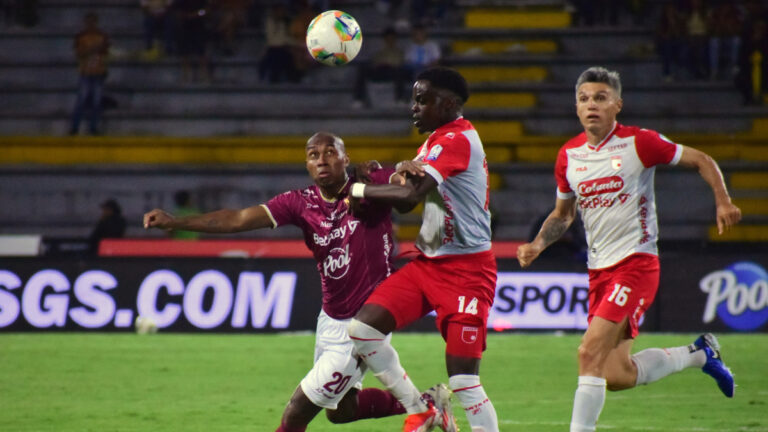 Santa Fe, un hueso duro de roer como visitante: las claves del empate ante Deportes Tolima