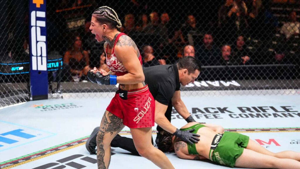 Ketlen Souza noquea a Jauregui en UFC 306 | Jeff Bottari / Getty Images