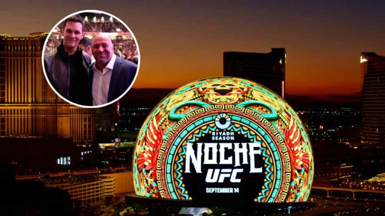 Noche UFC en el Sphere de Las Vegas, la ‘carta de amor’ de Dana White a los peleadores mexicanos y una idea que surgió por culpa de Tom Brady