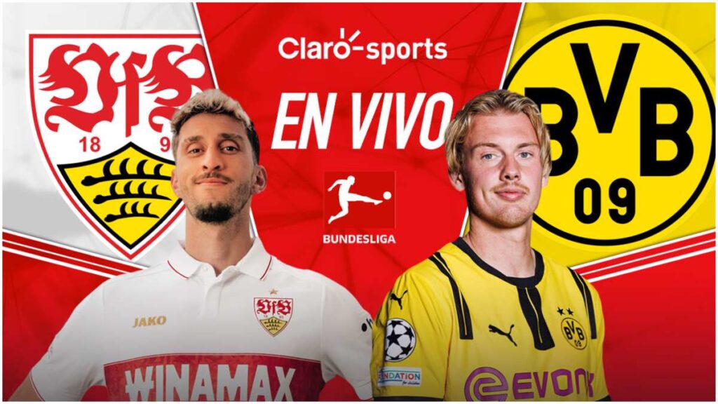 Stuttgart vs Borussia Dortmund en vivo online la Bundesliga por Claro Sports