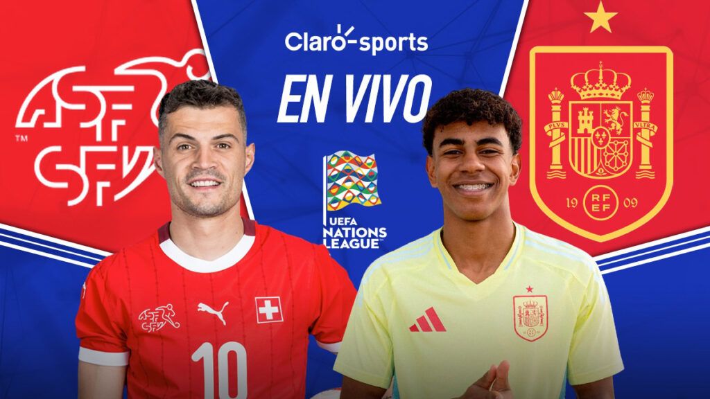 Suiza vs España, en vivo online. Claro Sports