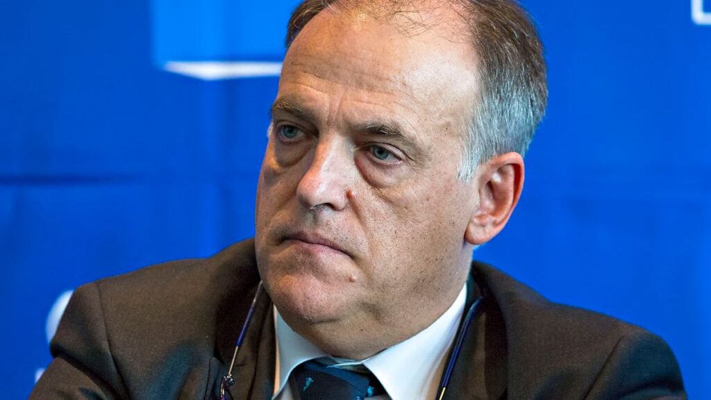 Javier Tebas habló de diversos temas, entre ellos, Vinicius, Florentino Pérez y la sanción que recibirá el FC Barcelona por el Caso Negreira