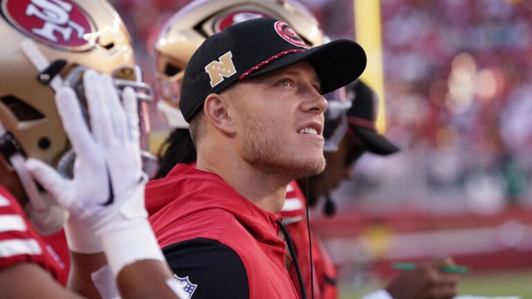 ¡Alerta en los 49ers! Christian McCaffrey podría estar fuera varias semanas