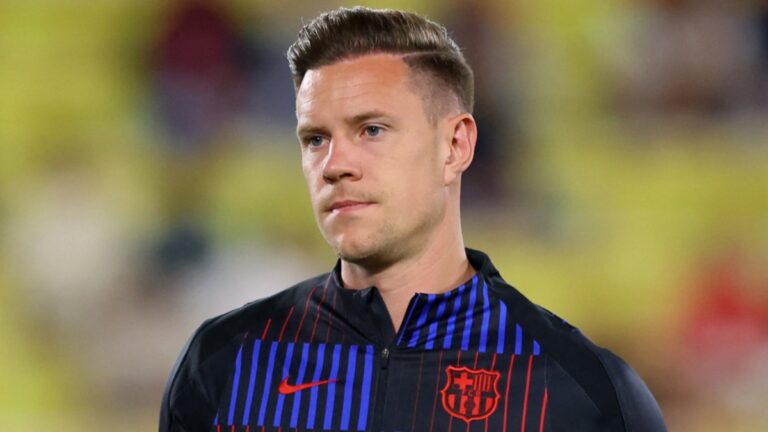 ¡El peor diagnóstico! Ter Stegen se rompe el tendón rotuliano, lesión que lo tendrá mucho tiempo fuera