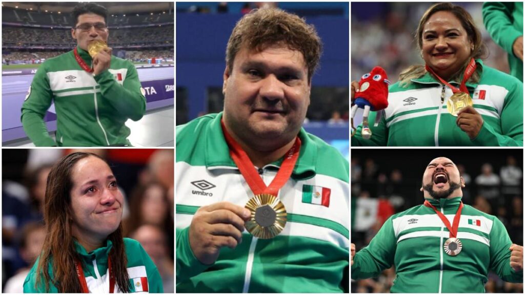 Te presentamos un recuento de todos los medallistas mexicanos en los Juegos Paralímpicos de Paris 2024.