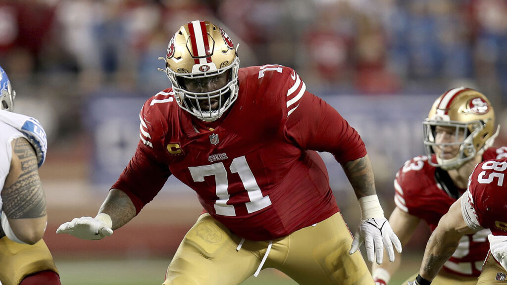 Trent Williams podría estar en el debut de los 49ers en la temporada. AP