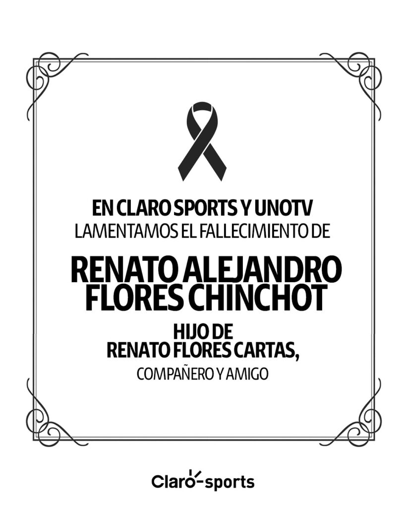 Pronta resignación a toda la familia Flores Chinchot.