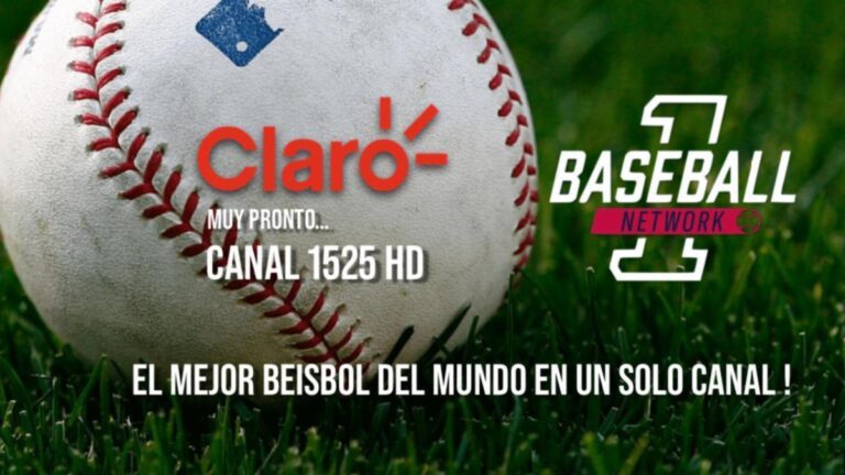 Claro Colombia tendrá el Canal 1 Baseball Network en su parrilla