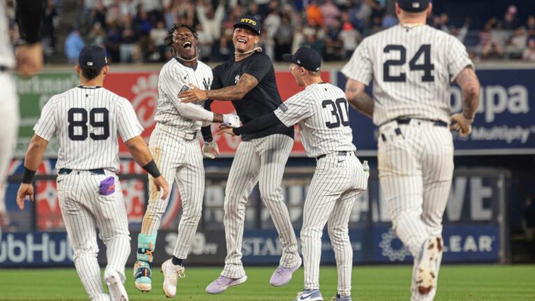 Jazz Chisholm Jr. le da el triunfo a Yankees sobre Royals en extrainnings