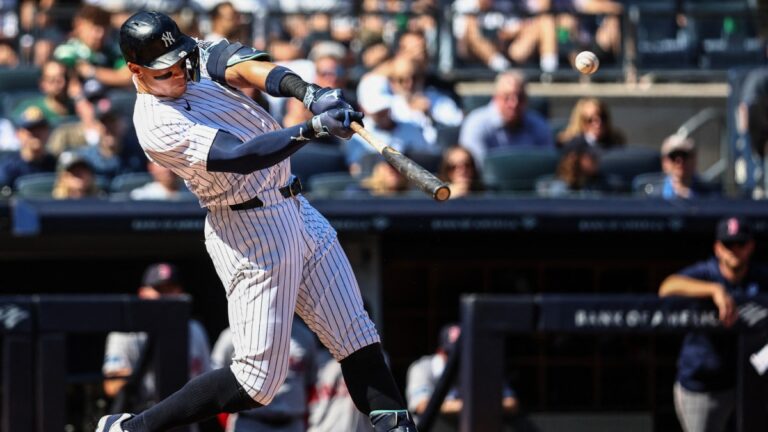 Yankees de Nueva York le ganan la serie a los Red Sox con el jonrón 53 de Aaron Judge