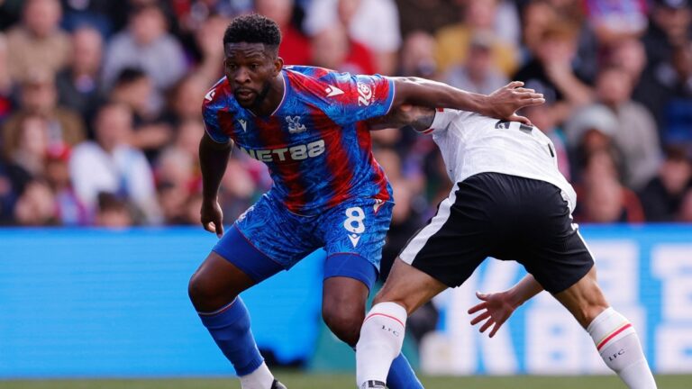 La legión colombiana y un discreto papel en el Crystal Palace vs Liverpool