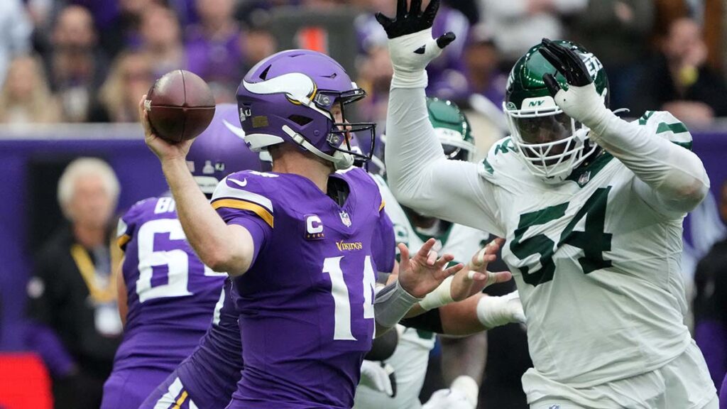 Los Vikings se llevan la victoria ante Jets en Londres | Reuters