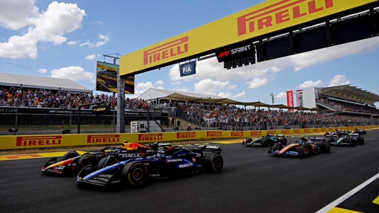 Franco Colapinto finalizó 12 en su primera carrera Sprint en la F1