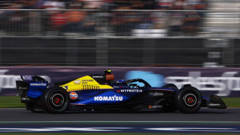 Franco Colapinto en F1 hoy: No logró pasar la Q1 y largará 16 en el GP de México