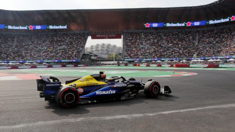 Franco Colapinto cierra en la posición número 12 en el GP de México