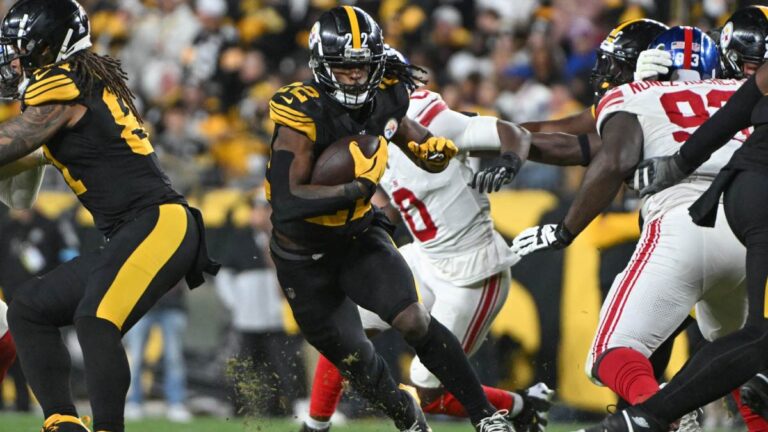 Los Steelers brillan ante los Giants y presumen una racha histórica en la NFL para llegar a 6-2 esta temporada