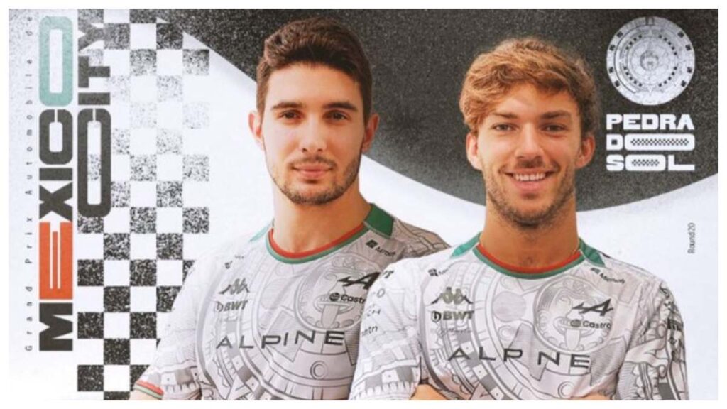 Alpine muestra un espectacular diseño para el GP de México | @BWT Alpine Formula One Team