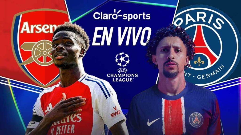 Arsenal vs PSG, en vivo online. Claro Sports