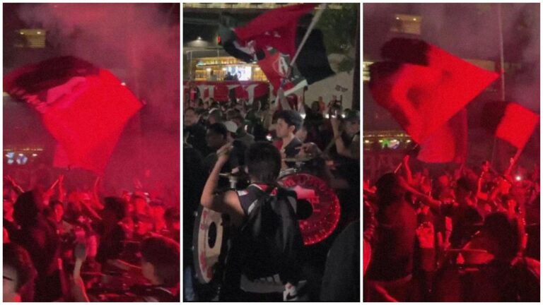 Atlas recibe serenata de su afición previo al Clásico Tapatío ante Chivas