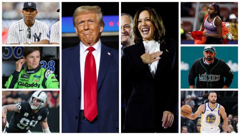 Elecciones USA 2024: Famosos atletas que apoyan a Donald Trump y a Kamala Harris para presidente