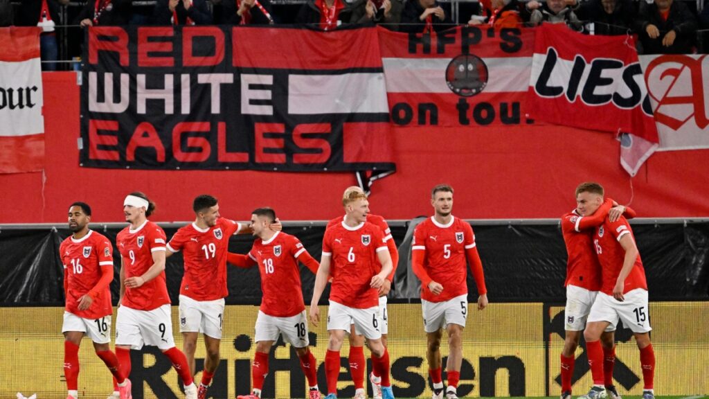 Austria provoca debacle de Noruega y aprieta el Grupo C de la Liga B de la UEFA Nations League