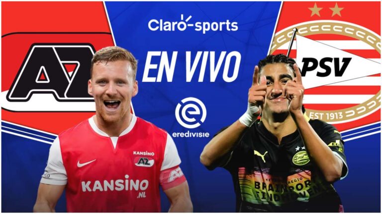 AZ Alkmaar vs PSV, en vivo la Liga Eredivisie de Países Bajos: resultado y goles del partido de la jornada 9, en directo online