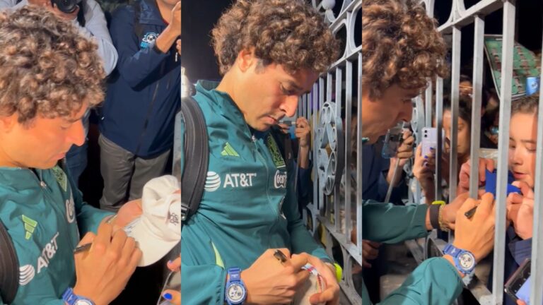 Guillermo Ochoa convive con fans en su llegada a Puebla, previo al duelo ante el Valencia