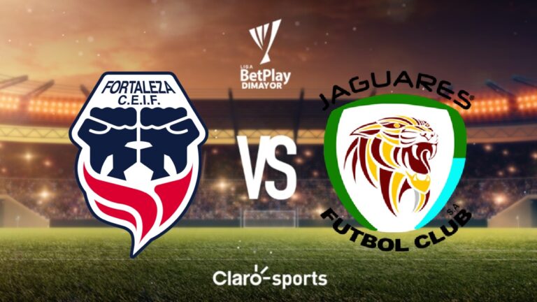 Fortaleza vs Jaguares en vivo la Liga BetPlay 2024-II: resultado y goles de la jornada 13, en directo online