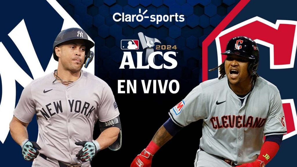 Yankees vs Guardians en vivo el Juego 4 de la Serie de Campeonato