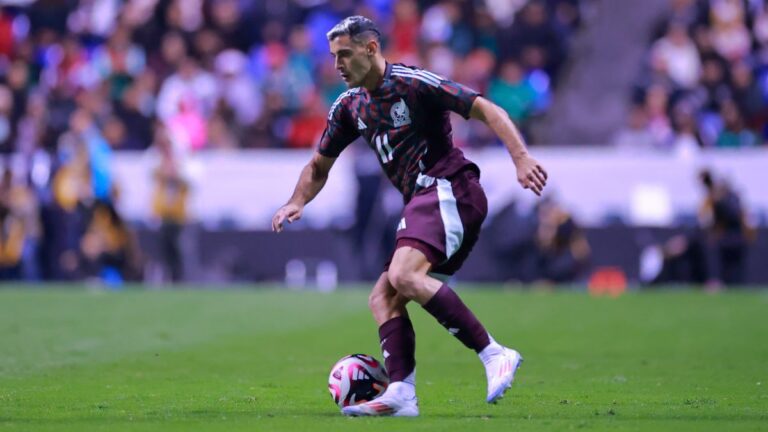 Germán Berterame, con interesante debut dentro de la selección mexicana