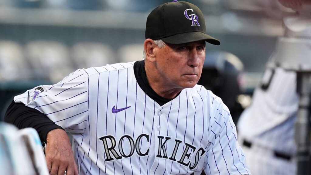 Bud Black en un juego de los Rockies