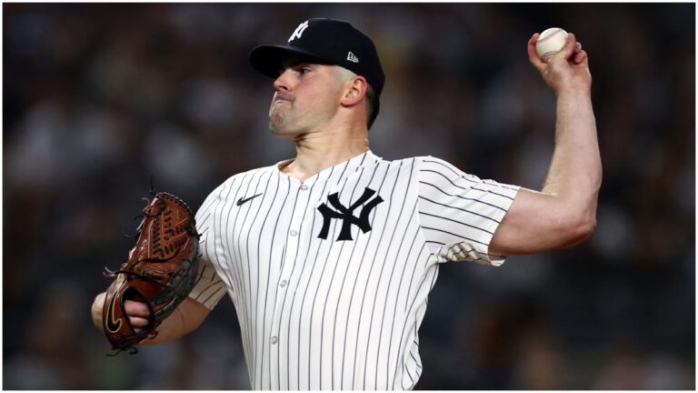 Los Yankees anuncian a Carlos Rodón como abridor del Juego 1 ante los Guardians, así queda su rotación