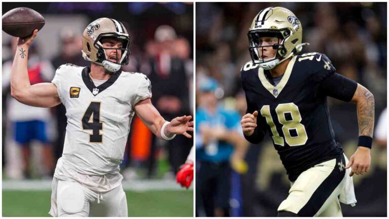 Derek Carr se perdería varios partidos por lesión; los Saints tendrán de QB titular al novato Spencer Rattler