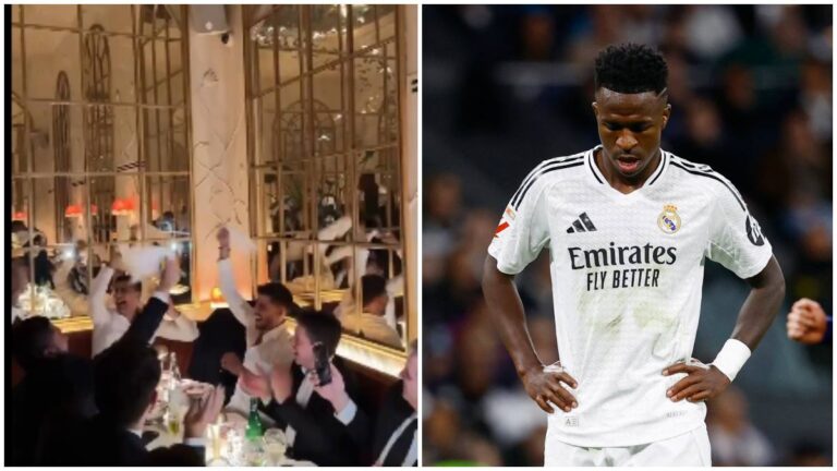 “Vinicius ciao, ciao, ciao”: El polémico festejo de Rodri que el City borra de sus redes sociales 