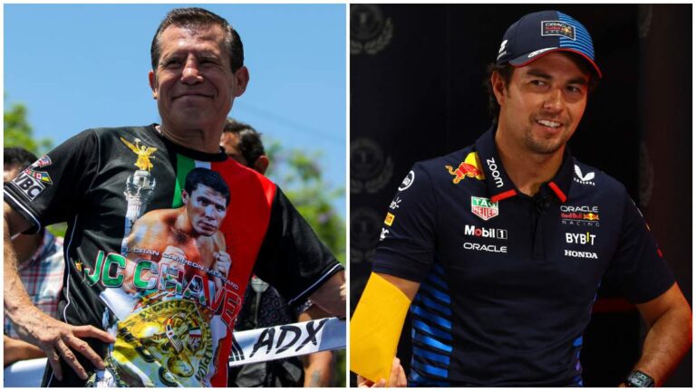 Julio César Chávez recuerda la divertida anécdota del día que conoció a Checo Pérez